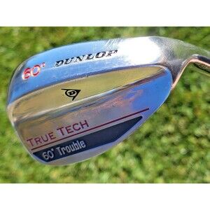 Dunlop True Tech 60* Trouble Lob Sand Wedge Regular Flex Steel Shaft New Grip RH